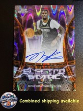 ESS-NR Naz Reid Topps Cosmic Chrome Basketball - Electro-Static Raywave #/25