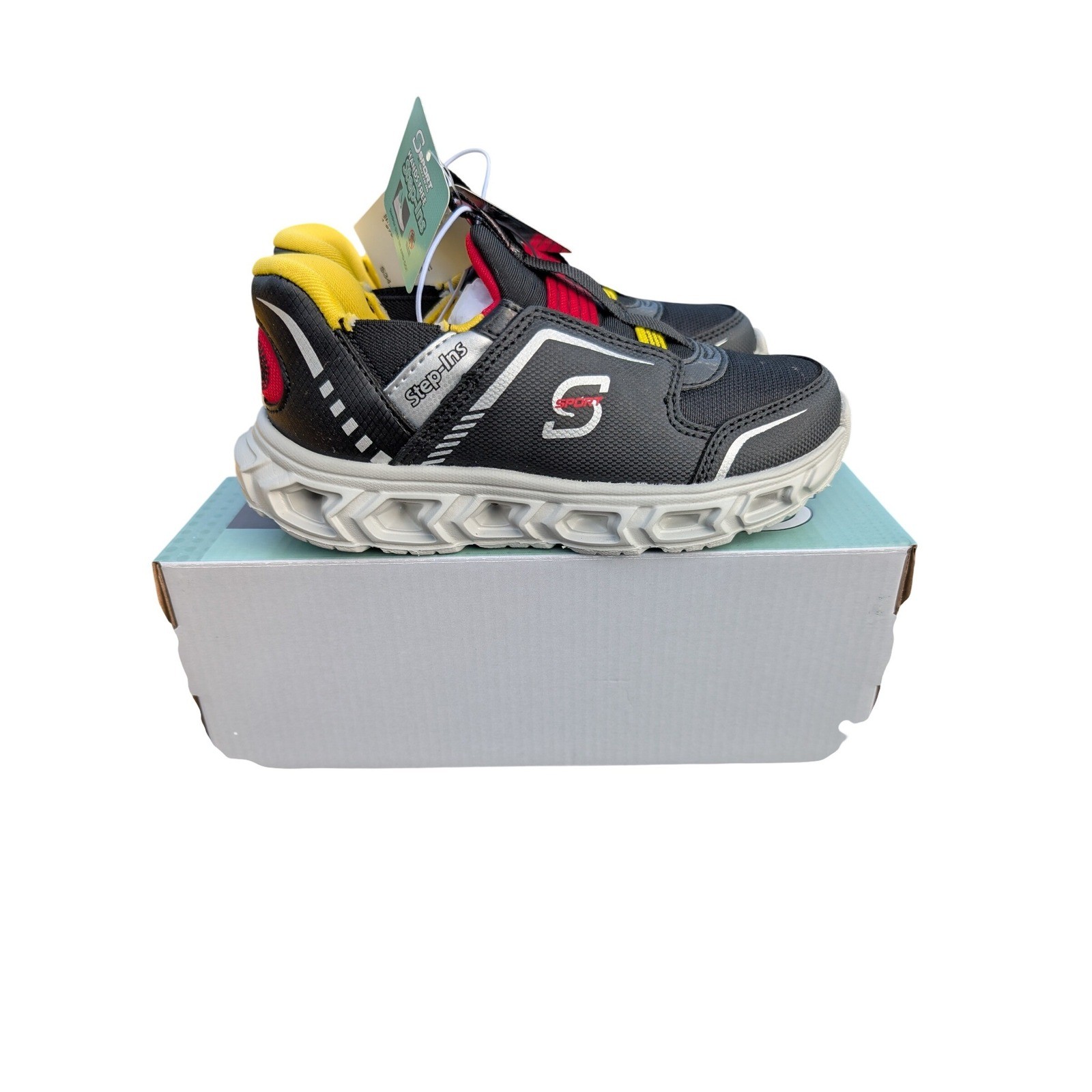 S Sport by Skechers Kaleb Boys Light Up Hands Free Step-Ins 