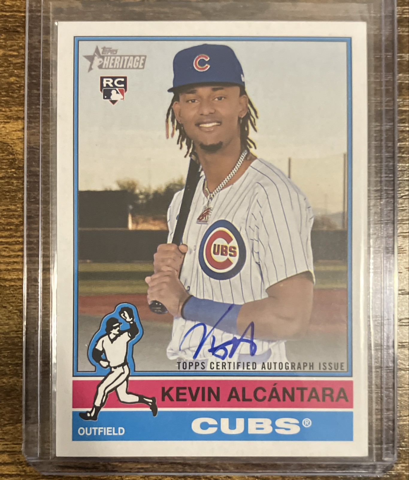 2025 Topps Heritage - Real One Autographs Kevin Alcantara #ROA-KA (AU, RC)