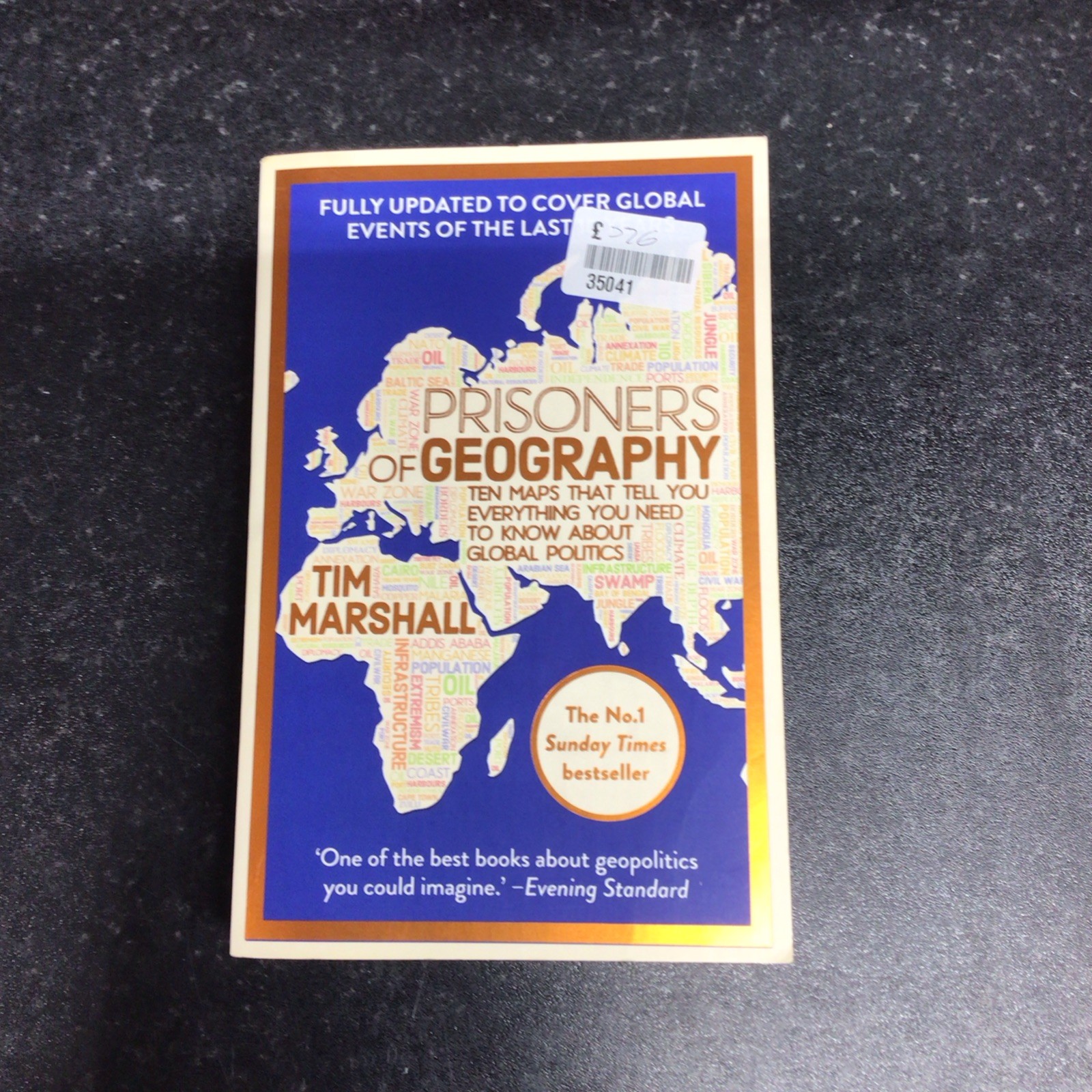 Prisoners of Geography by Tim Marshall (Paperback Book)