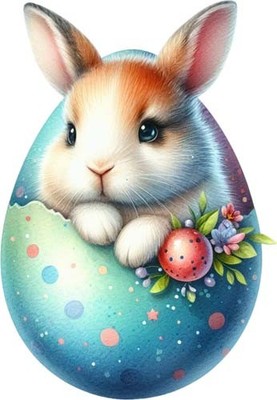 Wandbild Osterhase Hase Ei Schlafzimmer Kinderzimmer Auto Vinyl Aufkleber Abziehbild 6 Größen