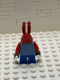 LEGO Mr Krabs Minifigure SpongeBob SquarePants 3825 bob005 CMF Lot Rare Retired 