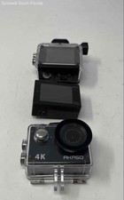 Akaso EK7000 Black 4K Ultra HD Wi-Fi Action Camera 3 Pcs Power On Not Tested