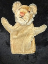 Vintage Steiff Original Lion Puppet Mohair Germany No Button or Tag