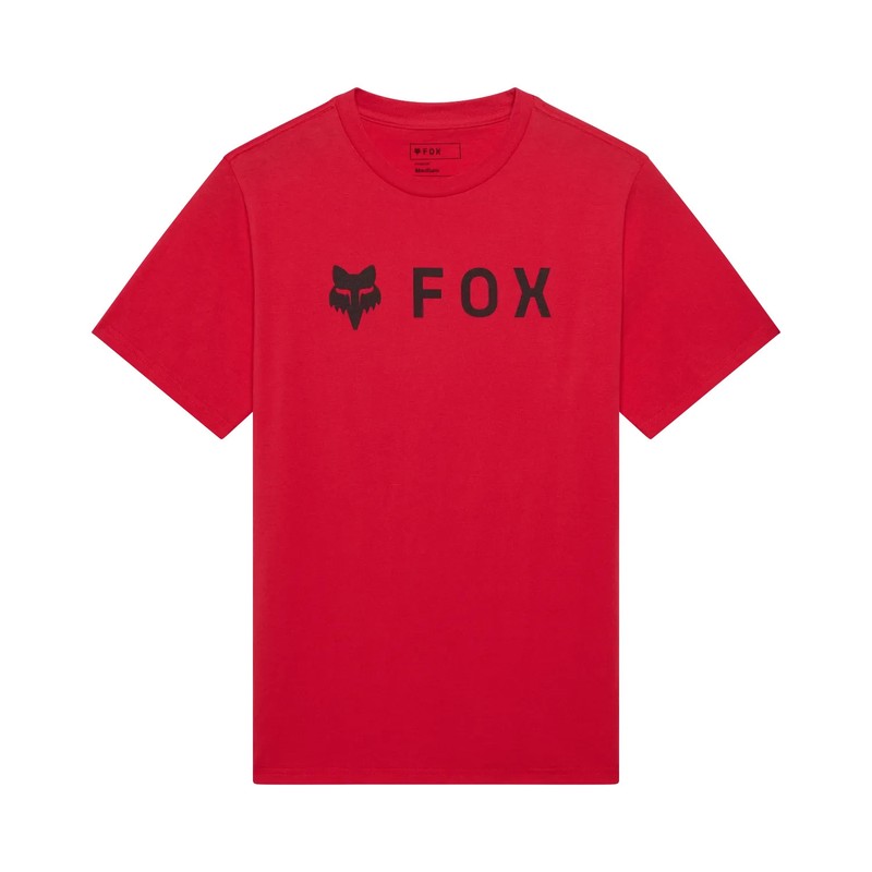 FOX Racing Mens T-Shirt - ABSOLUTE 195 Original SS TEE - Flame Red BNWT Size M