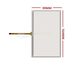 7 inch 4 wire 164 99mm Digitizer Glass Resistive Touch Screen Panel 163 99mm