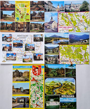 Postkarten Lot 6 x CSSR Ansichtskarten color ...