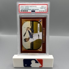 2020 Topps Archives Kyle Lewis 1955 Bowman Archives ROOKIE PSA 10 GEM MINT 💎