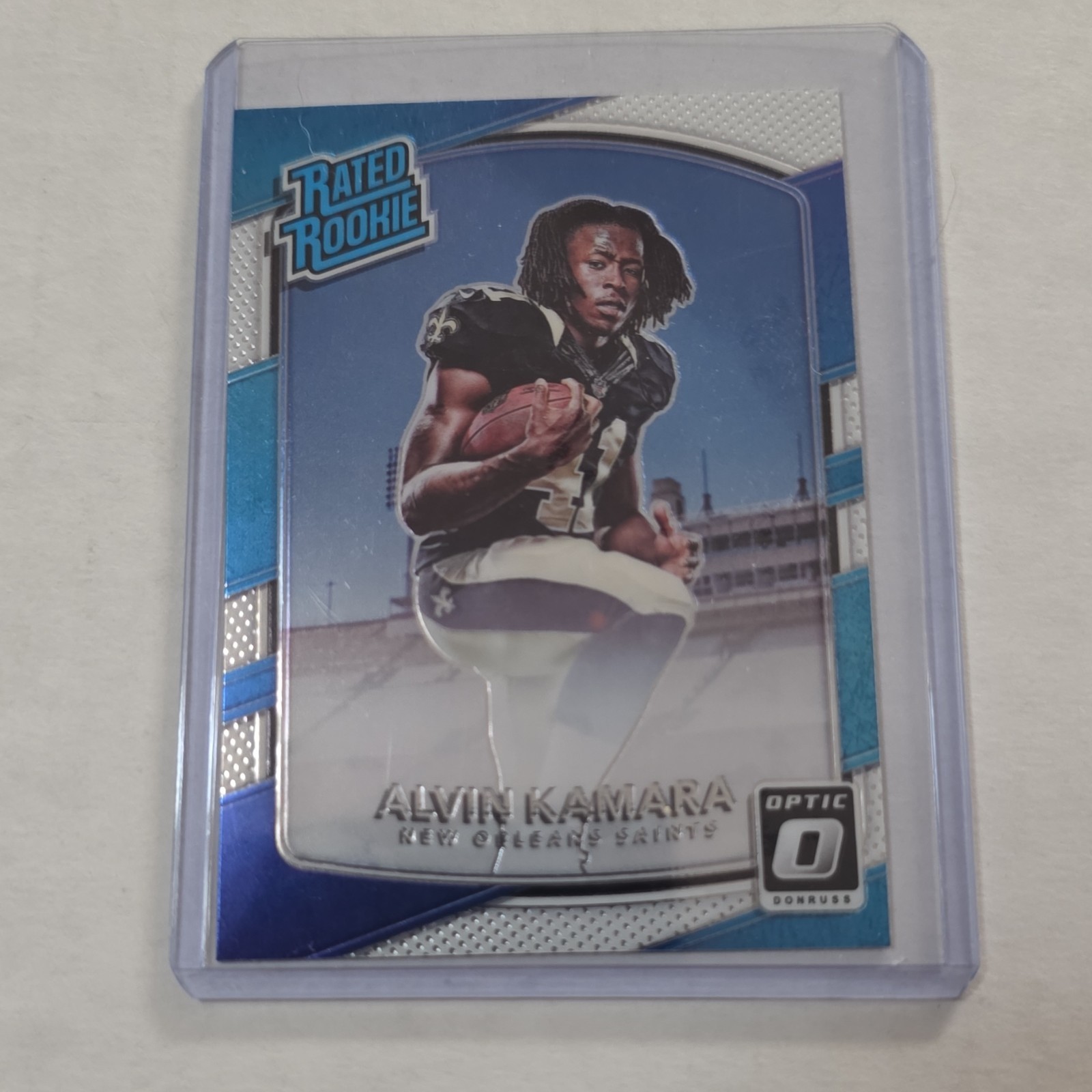 2017 Panini Donruss Optic Rated Rookie Alvin Kamara #199 New Orleans Saints