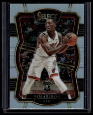 2017-18 Panini Select SILVER PRIZM / #171 / Bam Adebayo ROOKIE