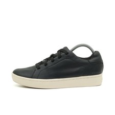 Skechers Damen Arch Fit Sneaker Schwarz Leder Niedrig Fußgewölbestütze EU 37,5