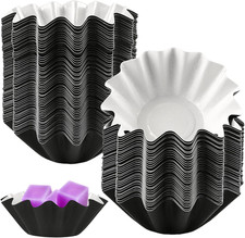 50 Pcs Reusable Wax Melt Liners for Electric Warmers - Black