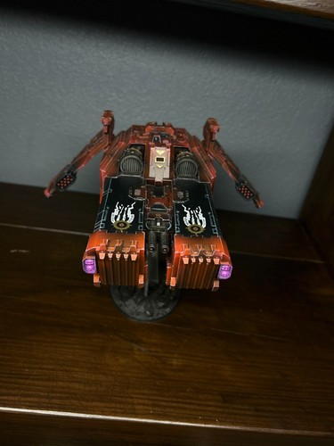 Blood Angels Caestus Assault Ram | Warhammer 30k | OOP | Painted Parade Ready