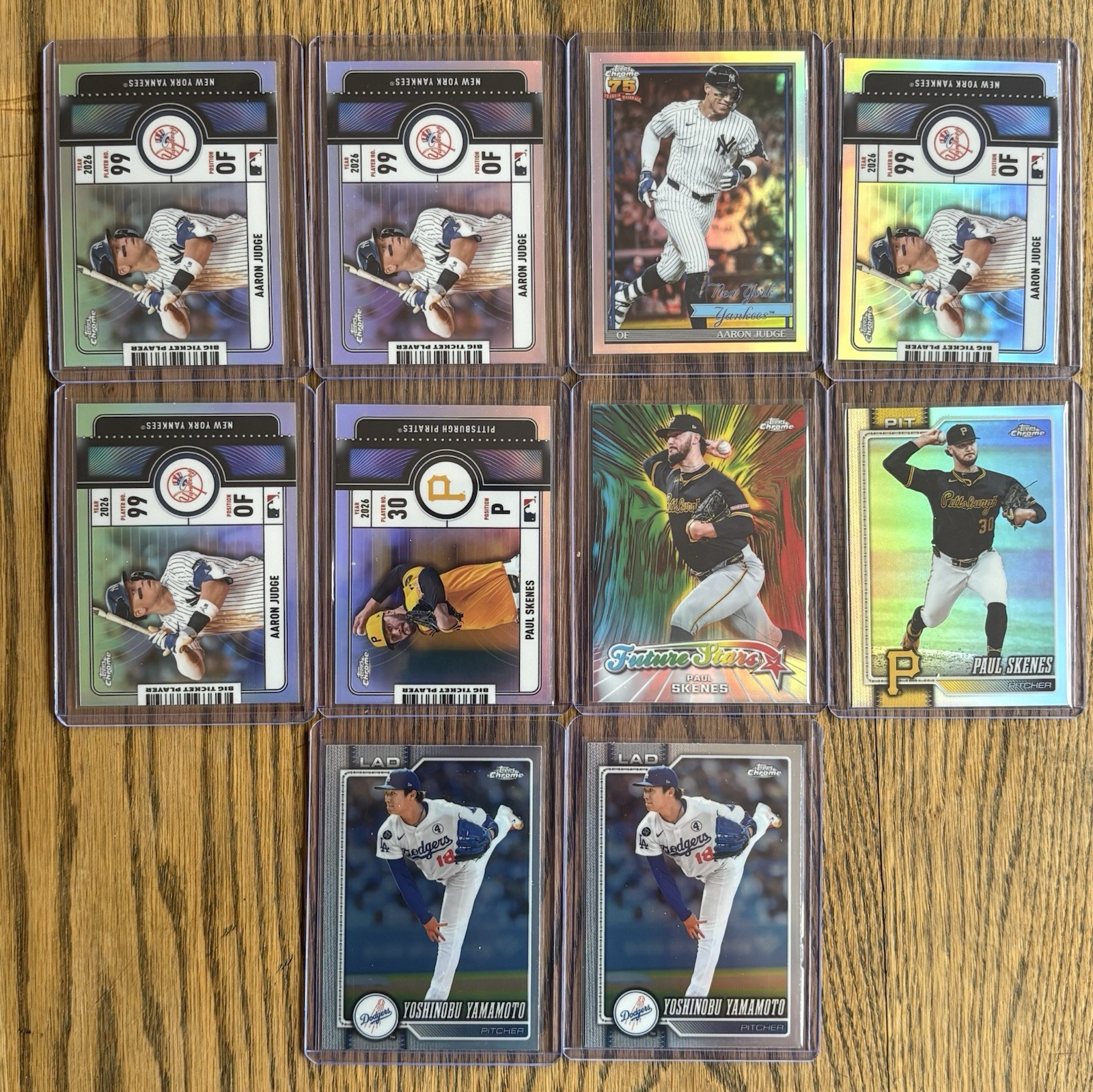 HUGE LOT 650+ 2026 TOPPS CHROME Auto / #’ed / Rookies / REFRACTORS  & MORE view 12