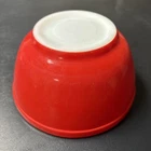 Vintage PYREX 402 1 1/2 Quart 7 1/8" Red Mixing Nesting Bowl