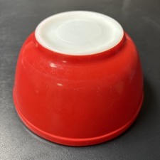 Vintage PYREX 402 1 1/2 Quart 7 1/8 Red Mixin...