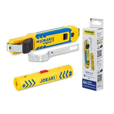 Jokari Set Kabelmesser System 4-70 und Jokari Entmanteler SECURA Coaxi No.1