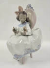 Lladro #5908 Just a Little More Black Legacy Porcelain Figurine 9" Excellent