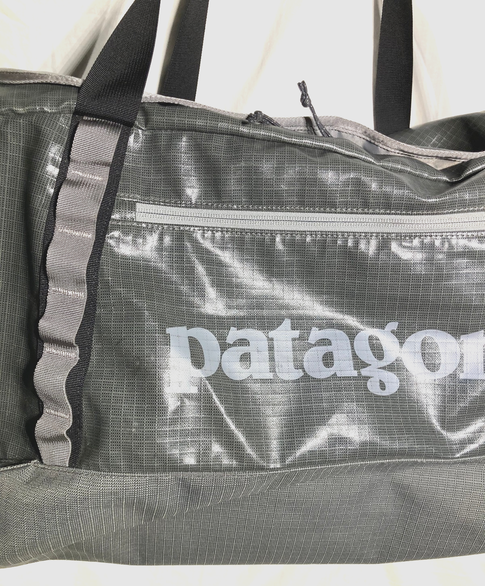 Vntg Patagonia Black Hole Polyester Duffel Carry Backpack Bag