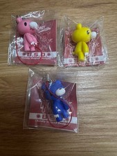 Chax GP Gloomy Bear figure strap key chain set 3 lot mascot Japan m665