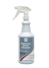 Case of 12 Spartan Stainless Steel Cleaner - Qt.