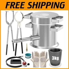 High-Efficiency Metal Smelting Kit - 3KG Propane Furnace