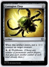 Contagion Clasp NM ECC Commander: Lorwyn Eclipsed MTG