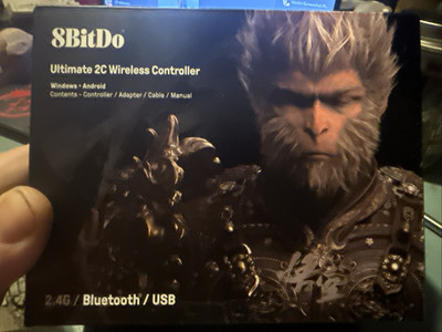 8Bitdo Ultimate 2C Wireless Black Myth WuKong Gaming Controller Windows &Android