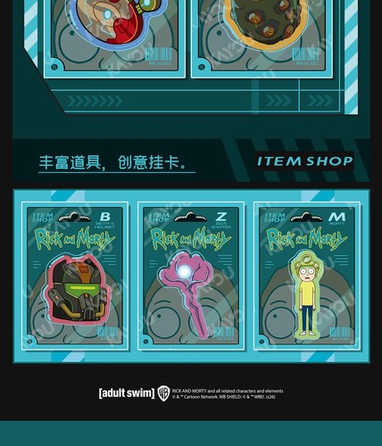 Kayou Rick and Morty Infinite Universe Collection Trading Card Box Sealed - Bild 24 von 24