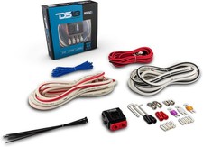 DS18 Hydro MOFCKIT4 4-GA Marine Amp Wiring Kit 1800W Max OFC Tinned Copper