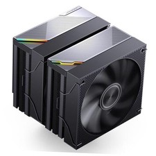 Dual-Tower CPU Cooler,Mute Series air Cooling,CPU Fan H159mm,130mm CA90 Black