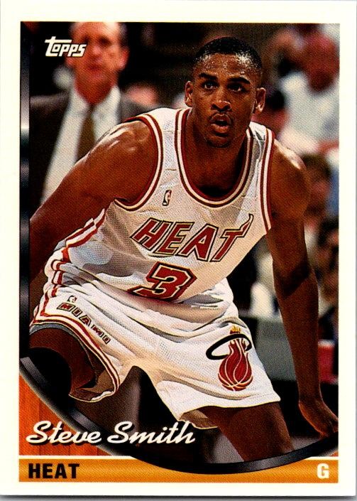 1993-94 Topps BASKETBALL #10 Steve Smith