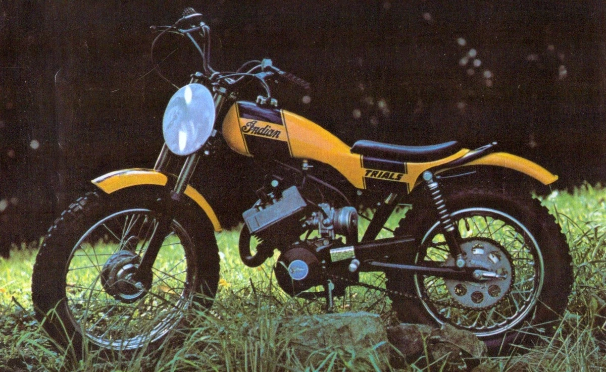 INDIAN TRIALS 47CC PHOTO VINTAGE MINI BIKE MINICYCLE eBay
