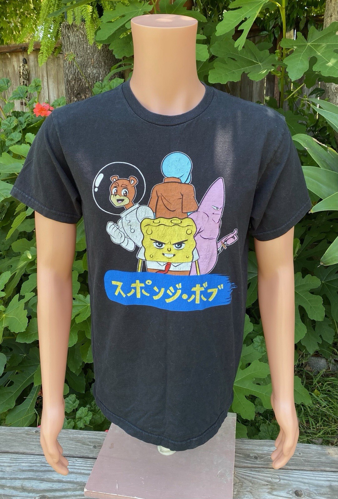ALTRA T shirt anime NML SpongeBob SquarePants Y2K cartone animato meme popolare taglia media
