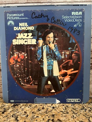 The Jazz Singer (1982) CED RCA Selectavision VideoDisc | eBay
