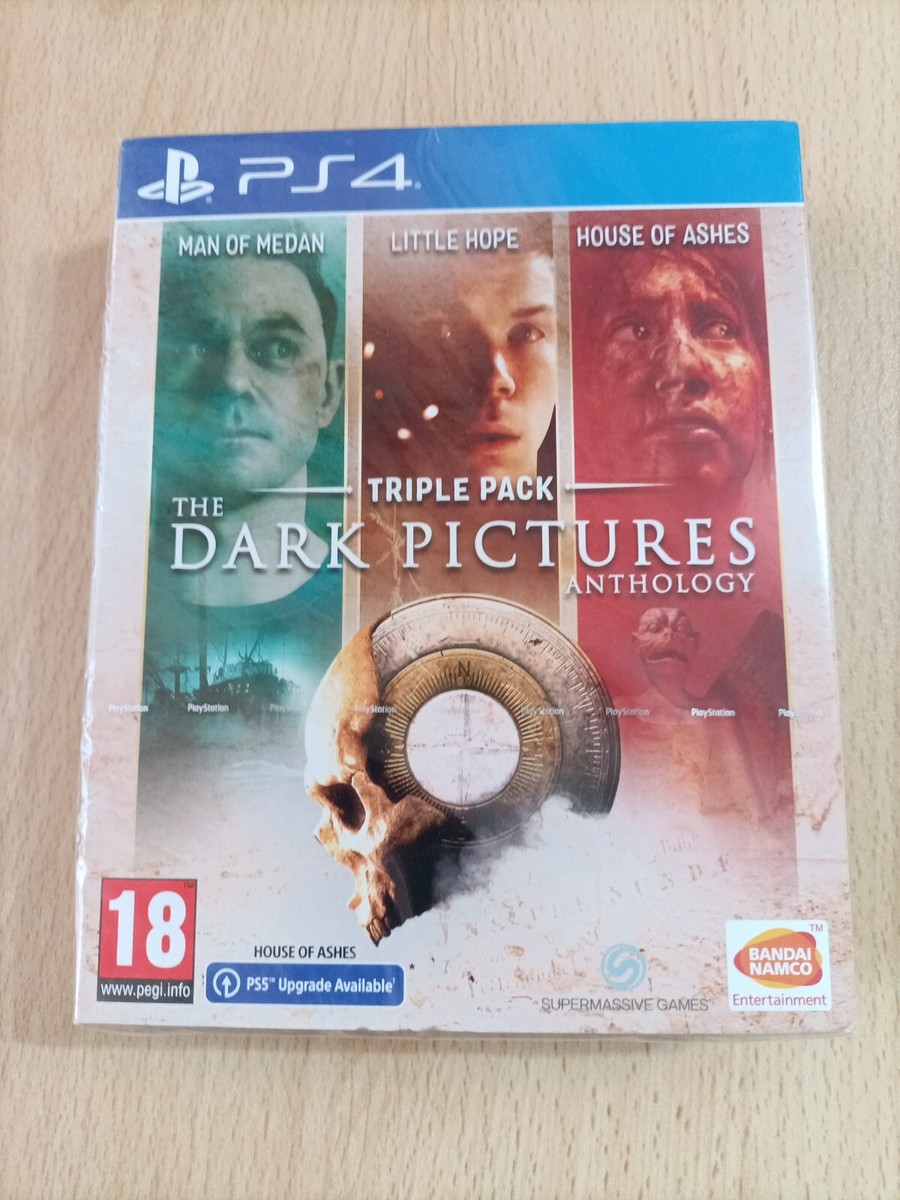 THE DARK PICTURES ANTHOLOGY TRIPLE PACK TRILOGIA PS4 PS5! NUOVO