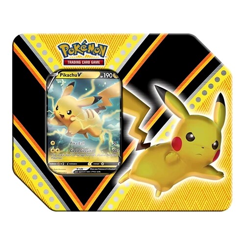 Pokemon TCG Pokemon V Powers Tin Fall 2020 Pikachu 5 Booster Packs