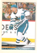 Jan Rutta 2024-25 Upper Deck Series 2 Base Card #390 Sharks