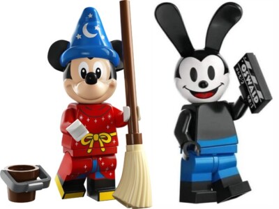 LEGO 71038 Sorcerer Mickey Mouse Oswald Rabbit Disney Minifigures SEALED  CMF 100