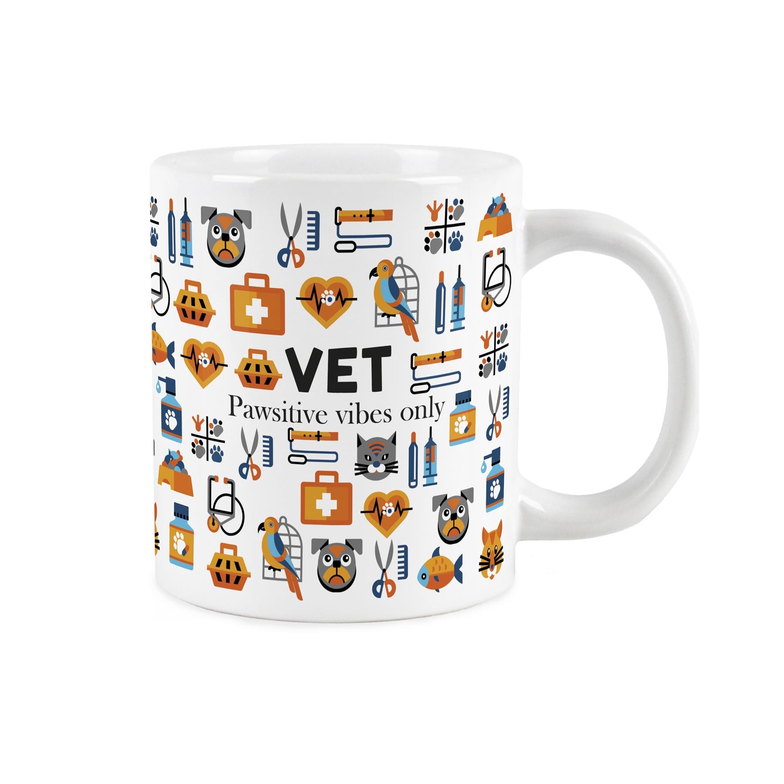 Extra Large Novelty Vet Mug - Jumbo Ceramic Funny Gifts for Veterinarians