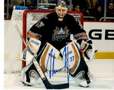 Washington Capitals Olaf Kolzig Signed Autographed 8x10 NHL Photo COA 