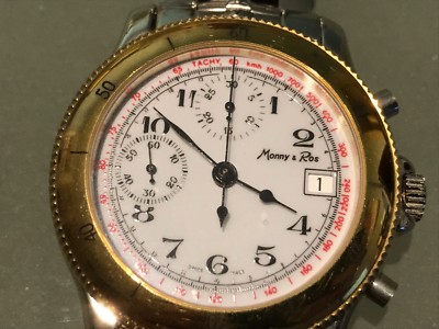 MONNY & ROS CHRONO HANDAUFZUG - NOS SWISS