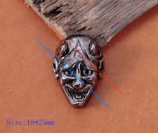 10x Vintage Hannya Oni Japan Demon Devil Biker Rivet Stud Leathercraft Conchos