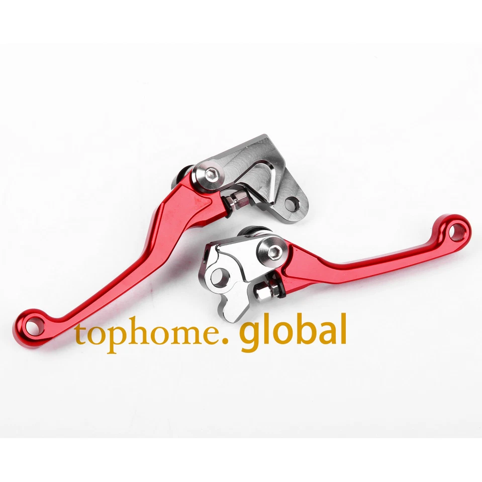 For Honda CR125R CR250R 1992-2003 / CRF450R	2002-2003 Pivot Clutch Brake Levers  - Image 2 of 4