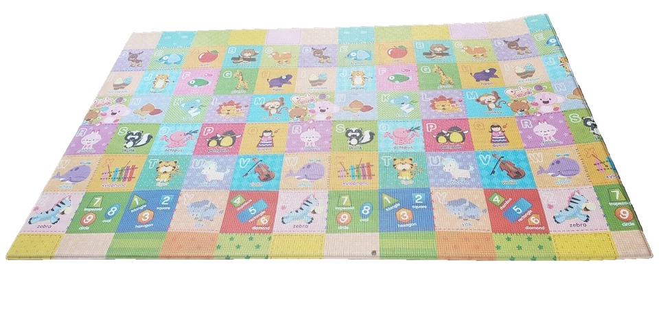 Alfombra de juego para el cuidado del bebé - Pingko & Friends - Grande: 82,7 x 55,1 x 0,5 pulgadas Foto 3 de 4