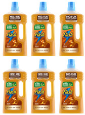 6 x Flash Liquid Wooden Floors 1 Litre 3.72 per litre