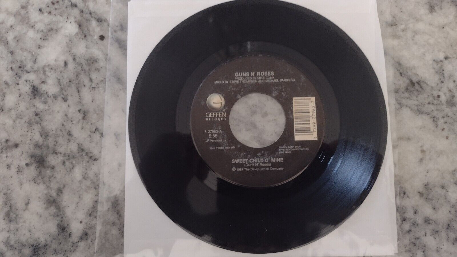 Vintage 1980s to 90s 45 RPM vinyl records - choose your favorites-image