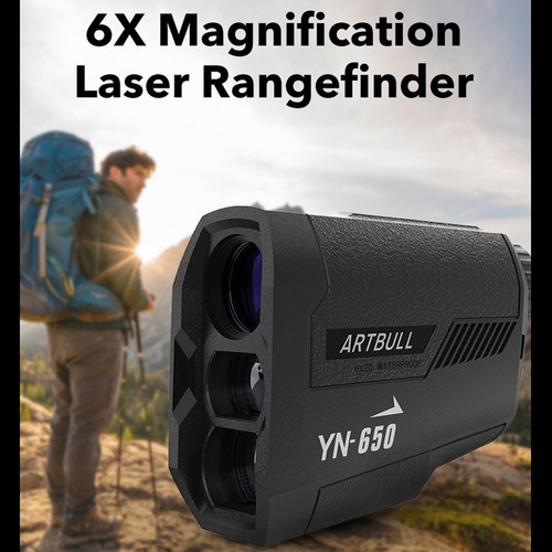 New 6x Laser Rangefinder Telescope Golf Range Finder Hunting Tour Good Slope - Picture 2 of 10