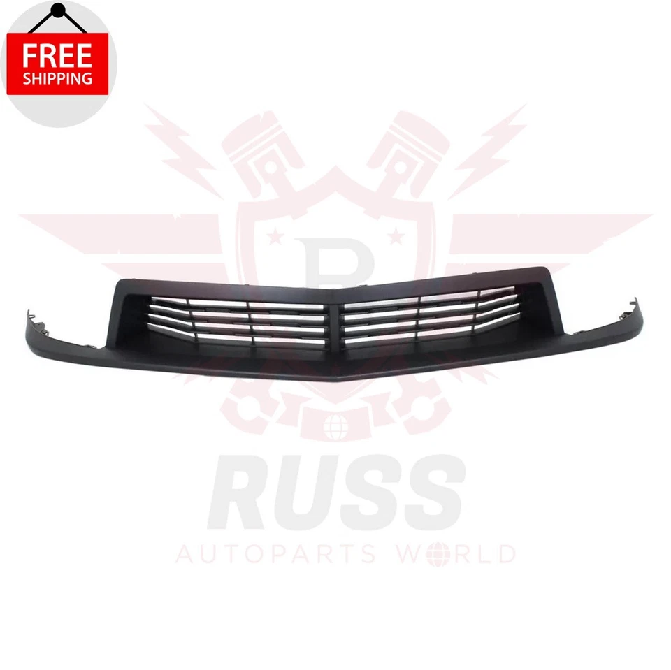 New Front Bumper Grille Textured Black Fits 2012-2015 Chevrolet Camaro GM1036141 - Изображение 2 из 4