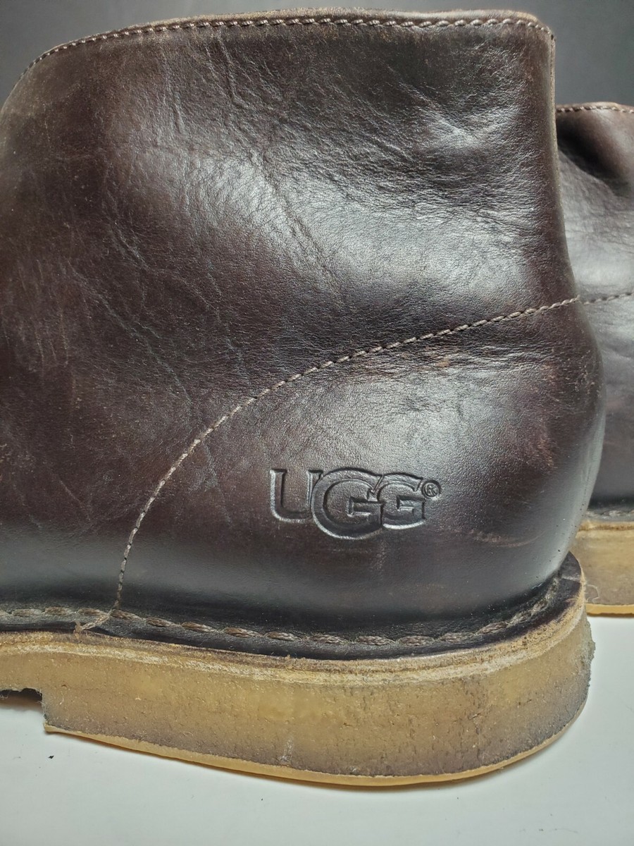 Ugg Australia Leighton Desert Boots Leather Chukka Ankle  display picture 3